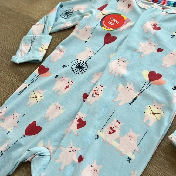 Magnetic Me Modal Cupig Footie 6-9 12-18 months - Picture 4 of 5